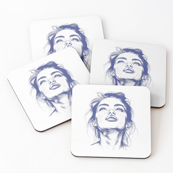 Item preview, Contemplative Beauty Line Art designed and sold by RuyaFab.