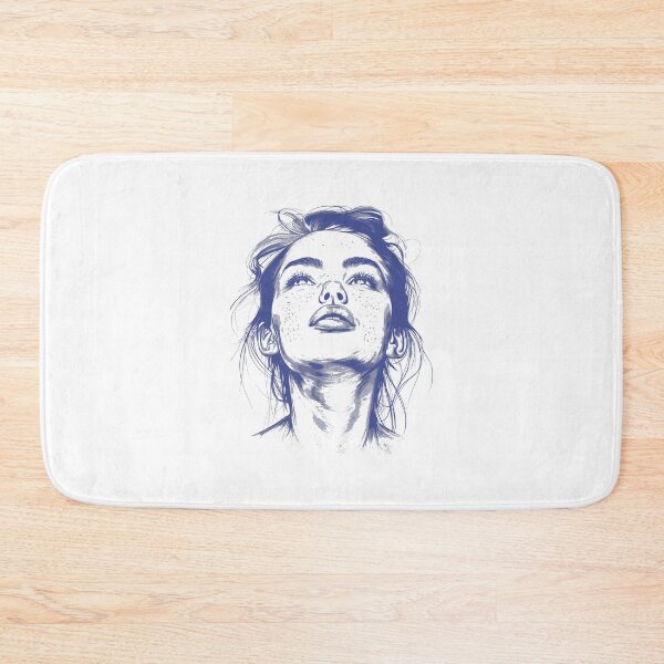Item preview, Contemplative Beauty Line Art designed and sold by RuyaFab.