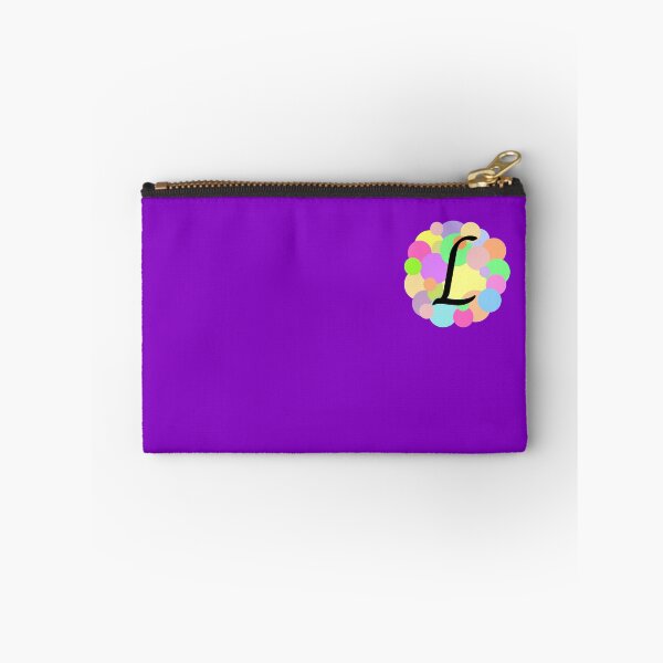 Item preview, Colorful Pastel Bubbles Upper Case Letter L Monogram designed and sold by MGonline.