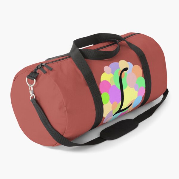 Item preview, Colorful Pastel Bubbles Upper Case Letter L Monogram designed and sold by MGonline.