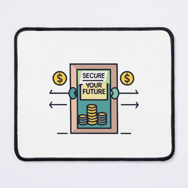 Item preview, Secure Your Future Vault Design designed and sold by NiftyWrx.