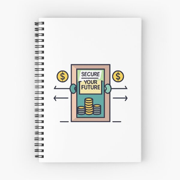 Item preview, Secure Your Future Vault Design designed and sold by NiftyWrx.