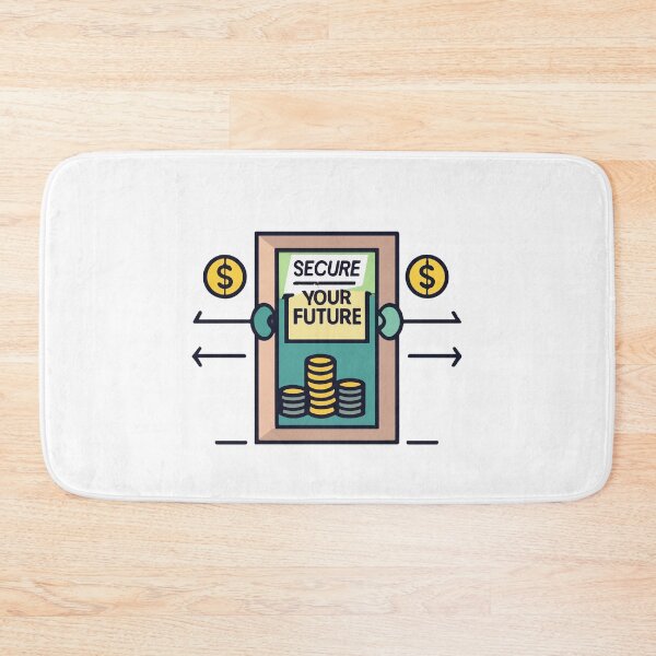 Item preview, Secure Your Future Vault Design designed and sold by NiftyWrx.
