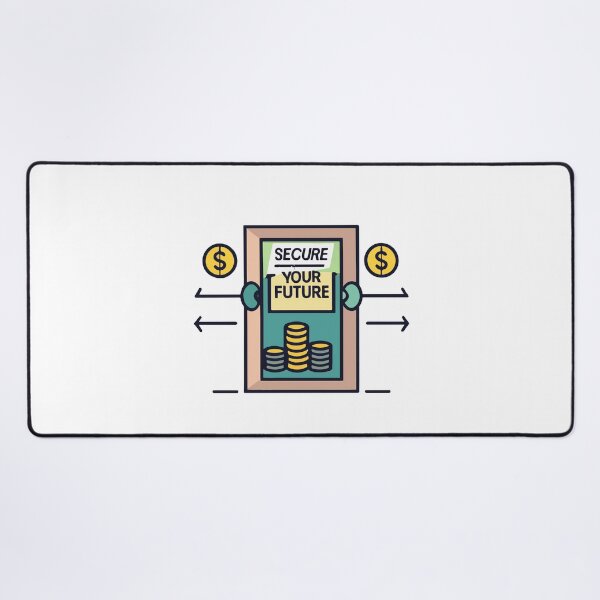 Item preview, Secure Your Future Vault Design designed and sold by NiftyWrx.