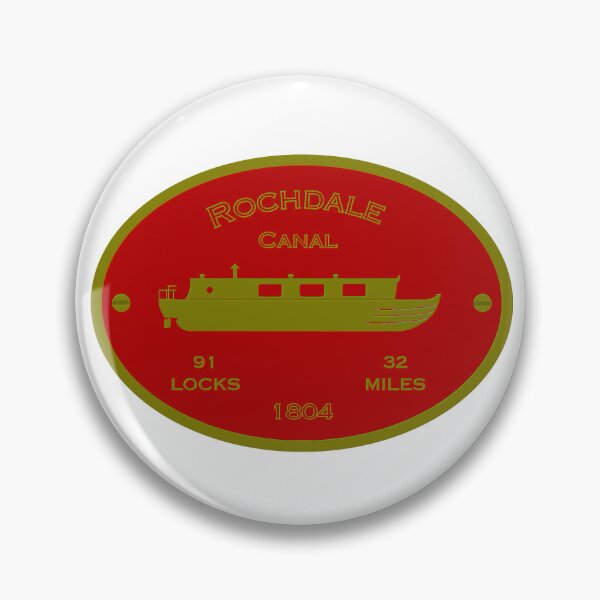 Item preview, Rochdale Canal (red) designed and sold by canal-arts.