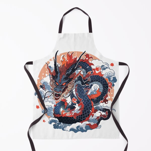 Artikelvorschau, Tattoo Style Dragon entworfen und verkauft von Lucy Goosy Art.