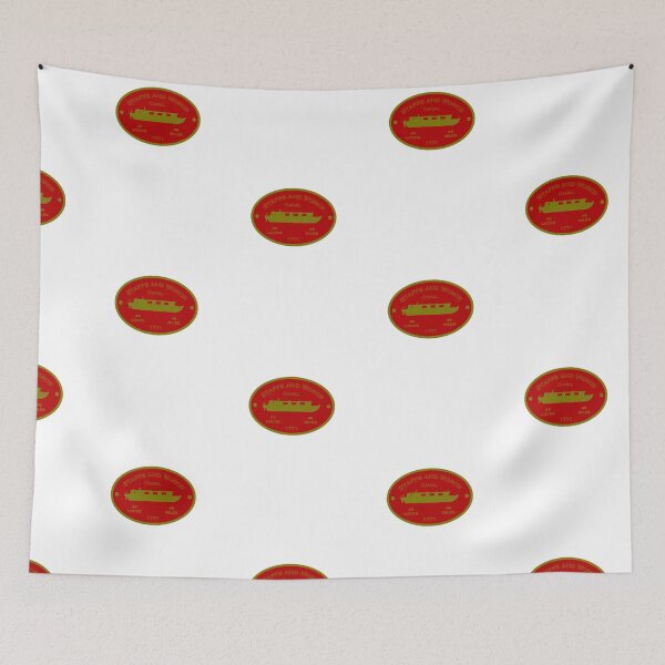 Item preview, Staffs and Worcs Canal (red) designed and sold by canal-arts.