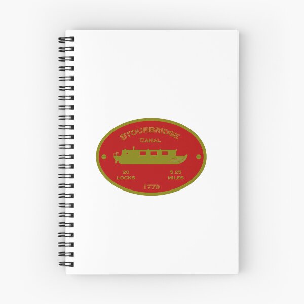 Item preview, Stourbridge Canal (red) designed and sold by canal-arts.