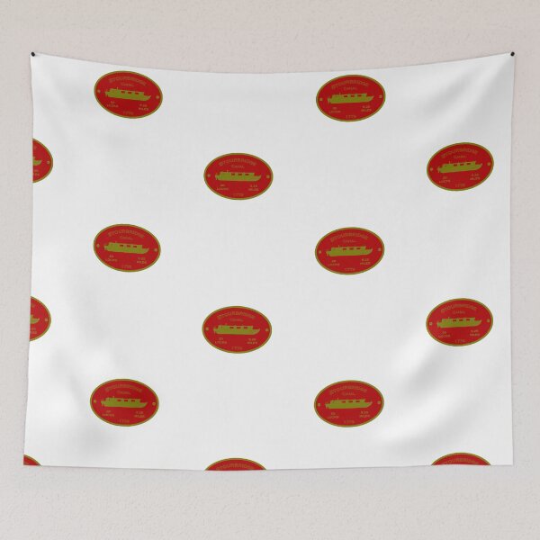 Item preview, Stourbridge Canal (red) designed and sold by canal-arts.