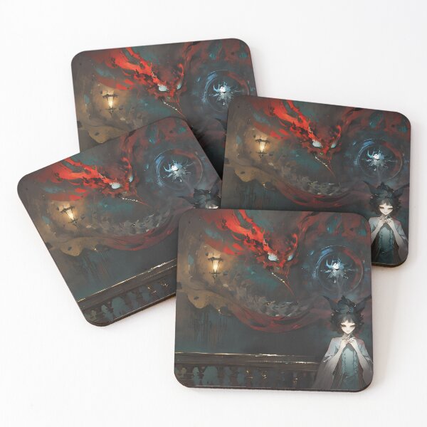 Item preview, The Emissary of Light Confronting the Red Demon designed and sold by SpokIA.