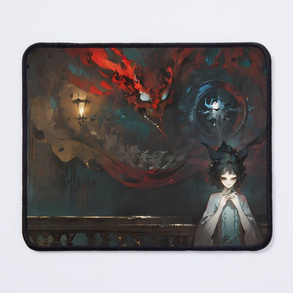 Item preview, The Emissary of Light Confronting the Red Demon designed and sold by SpokIA.
