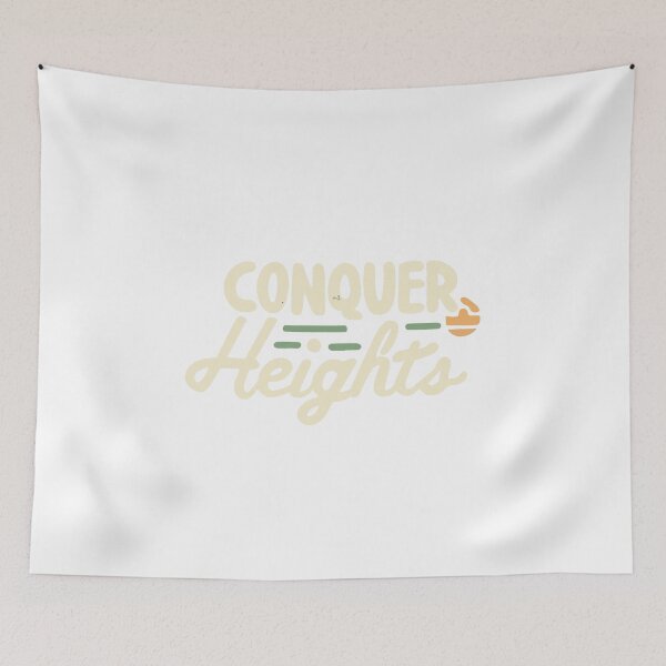 Item preview, Conquer Heights - Minimalist Mountain Range Adventure designed and sold by NiftyWrx.