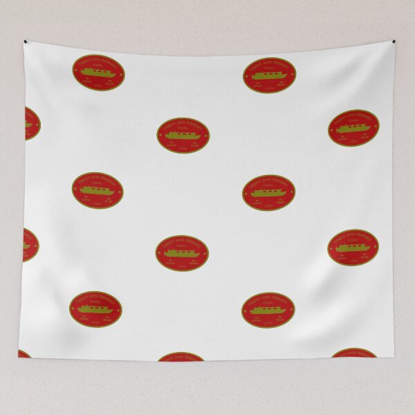 Item preview, Trent and Mersey Canal (red) designed and sold by canal-arts.