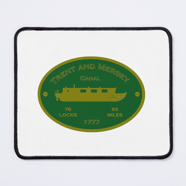 Item preview, Trent and Mersey Canal (green) designed and sold by canal-arts.