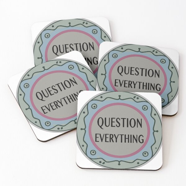 Item preview, Question Everything designed and sold by TreeTop Arts.