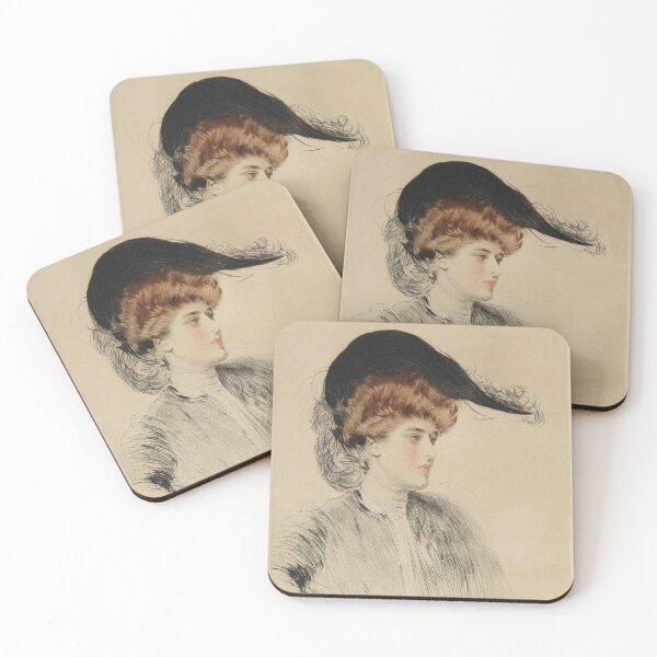 Item preview, Elegant with Hat (20th century) - Paul César Helleu designed and sold by SALON DES ARTS.