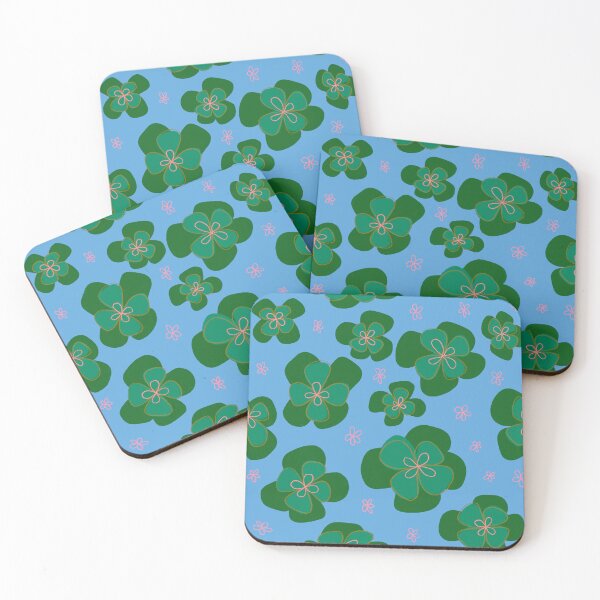 Item preview, Retro Lilypads  designed and sold by PatternsbyHat.