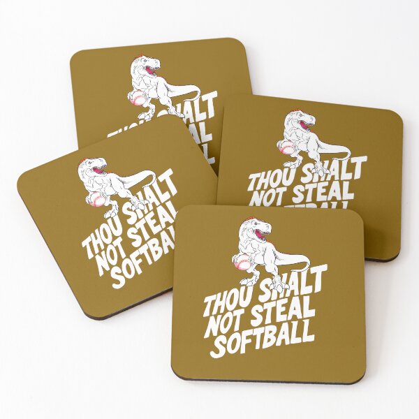 Item preview, Thou Shalt Not Steal Softball  designed and sold by box-artshop.