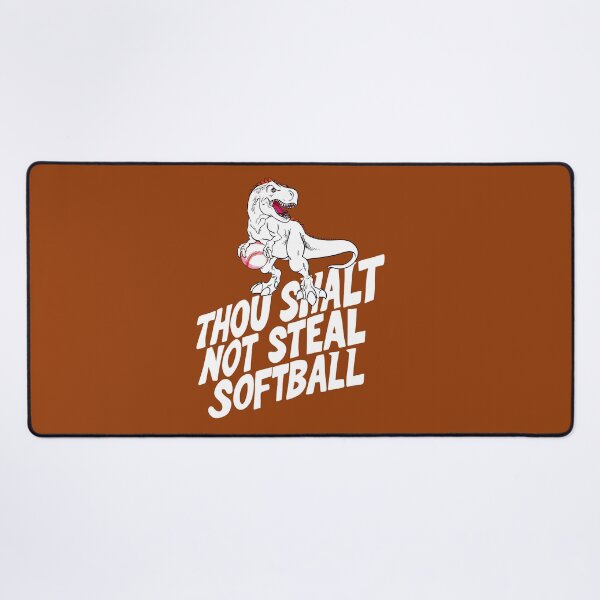 Item preview, Thou Shalt Not Steal Softball designed and sold by box-artshop.