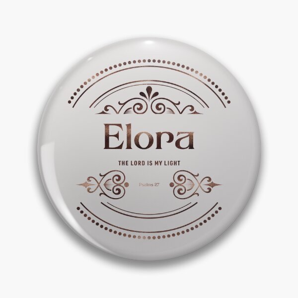 Item preview, Elora | Psalms 27 | The Lord Is My Light | Christian Name with Biblical Meaning For Girl | Christian Name Collection designed and sold by Blessed Be Your Name.