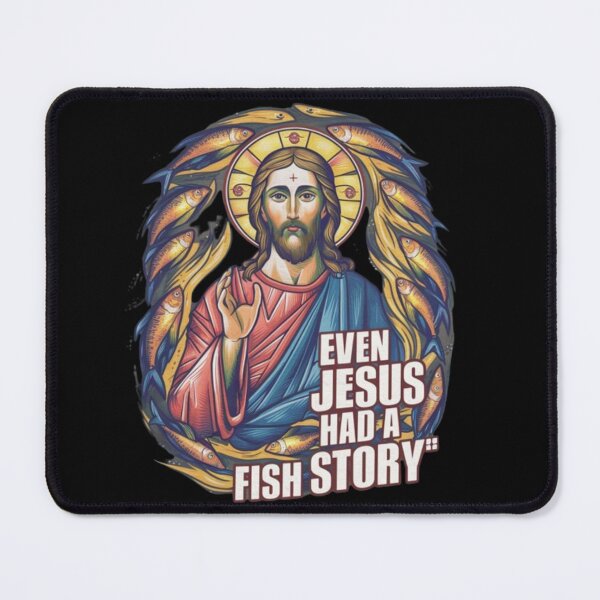 Item preview, EVEN JESUS HAD A FISH STORY designed and sold by Obinne.