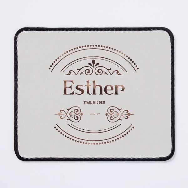 Item preview, Esther | Esther 2 7 | Star Hidden | Christian Name with Biblical Meaning For Girl | Christian Name Collection designed and sold by Blessed Be Your Name.