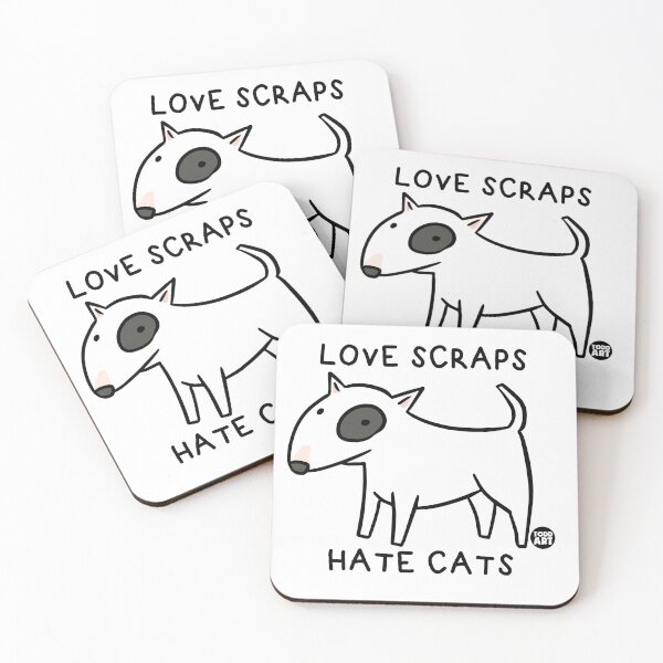 Item preview, Love Scraps Hate Cats designed and sold by TODD GOLDMAN.