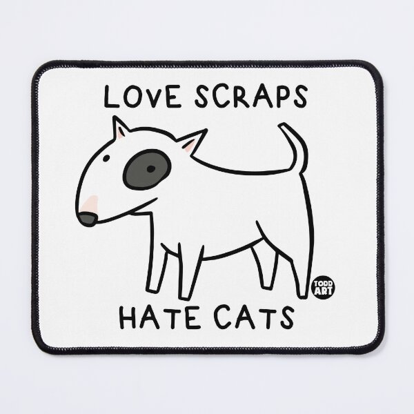 Item preview, Love Scraps Hate Cats designed and sold by TODD GOLDMAN.