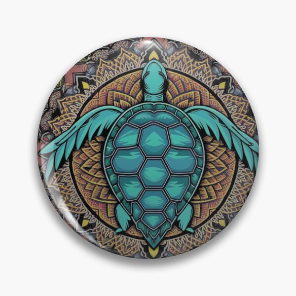 Item preview, Slow and tranquil - Turtle Mandala Art designed and sold by Kashear.