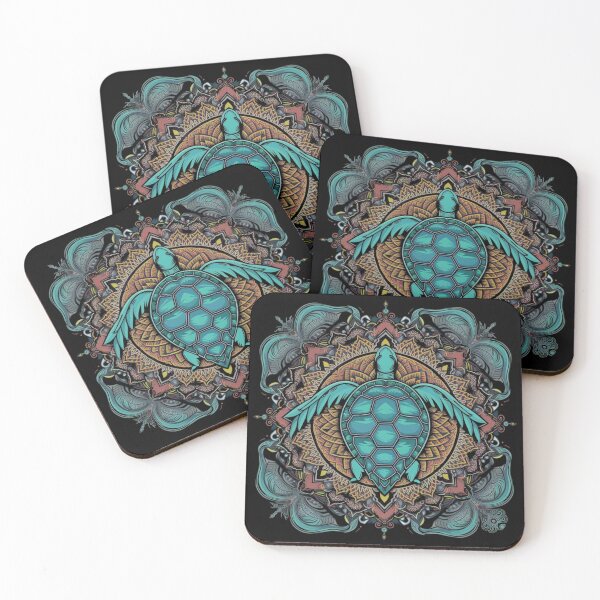 Item preview, Slow and tranquil - Turtle Mandala Art designed and sold by Kashear.