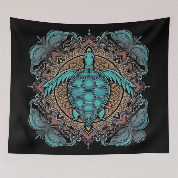 Item preview, Slow and tranquil - Turtle Mandala Art designed and sold by Kashear.