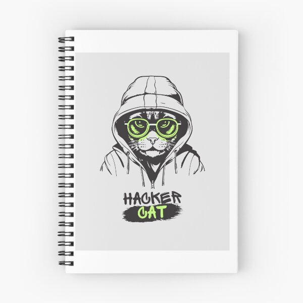 Item preview, HACKER CAT designed and sold by primeart01.