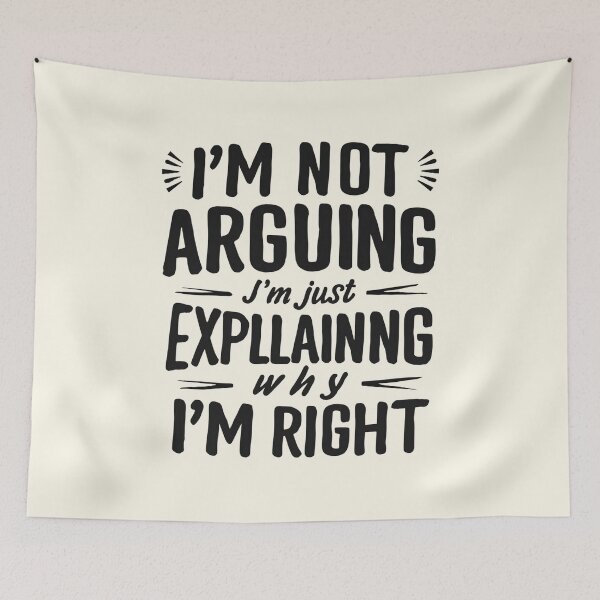 Item preview, Assertive Humor Statement Art designed and sold by RuyaFab.