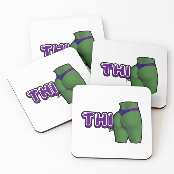 Item preview, Thicc - Green Booty! designed and sold by MickeySteffen.
