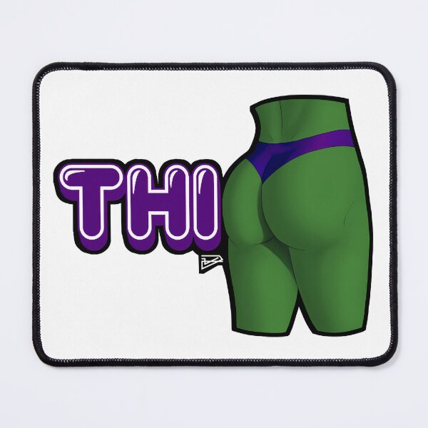 Item preview, Thicc - Green Booty! designed and sold by MickeySteffen.
