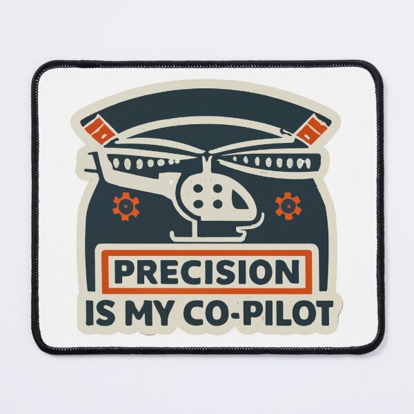 Item preview, Aircraft Mechanic Emblem with Helicopter and Gears designed and sold by NiftyWrx.