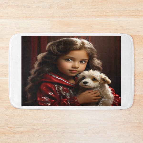 Item preview, Girl with her pet designed and sold by Sam & Fam.
