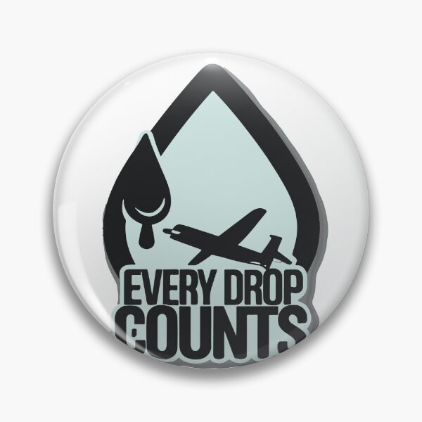 Item preview, Aircraft Mechanic's Philosophy - Every Drop Counts designed and sold by NiftyWrx.