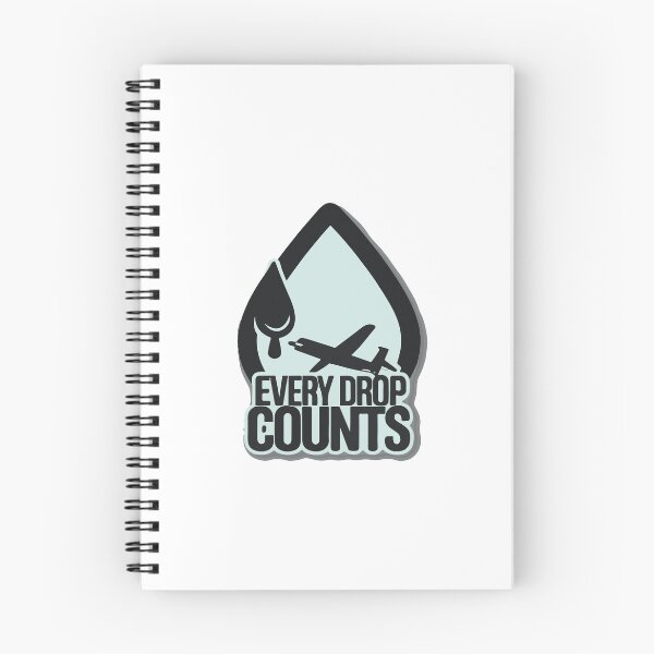 Item preview, Aircraft Mechanic's Philosophy - Every Drop Counts designed and sold by NiftyWrx.