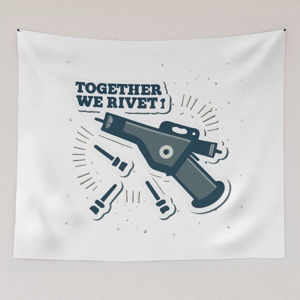 Item preview, Together We Rivet - Aircraft Mechanic Design designed and sold by NiftyWrx.