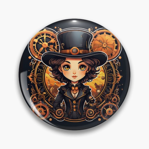 Item preview, Steampunk Girl Art designed and sold by Planetporridge.
