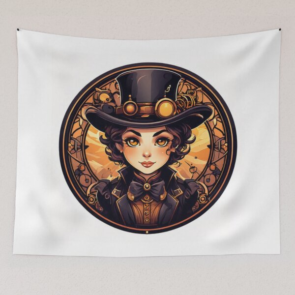 Artikelvorschau, Steampunk-Mädchen-Design entworfen und verkauft von Planetporridge.