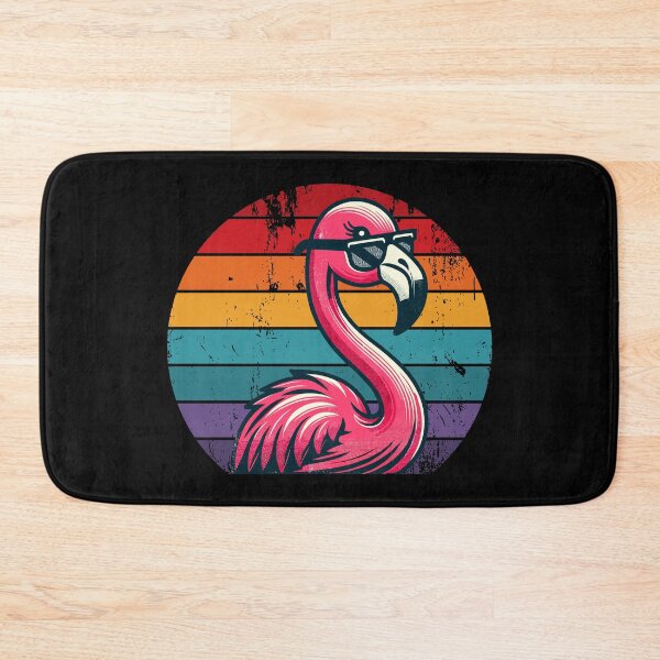 Item preview, Cool Retro Flamingo in Sunglasses 70s 80s 90s Funny Flamingo designed and sold by KsuAnn.