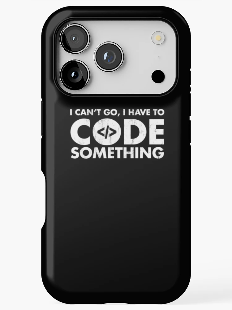 Thumbnail 1 of 4, iPhone Case, Coder Hacker Programmer Gift Computer Code Programmer designed and sold by noirty.