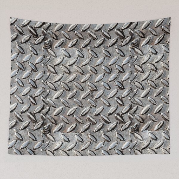 Item preview, Diamond Plate Metal Pattern Graphic designed and sold by Magnuna.