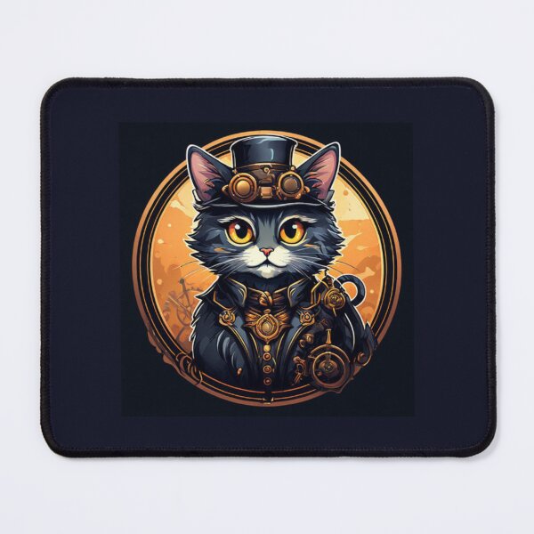 Artikelvorschau, Steampunk-Katze entworfen und verkauft von Planetporridge.
