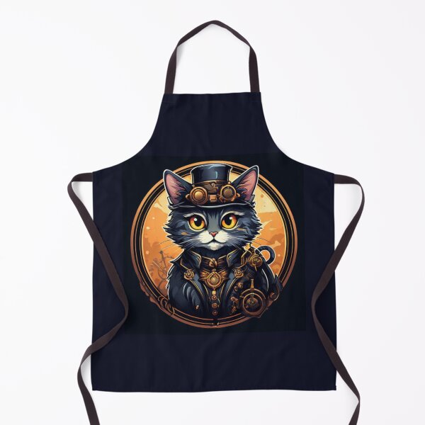 Artikelvorschau, Steampunk-Katze entworfen und verkauft von Planetporridge.