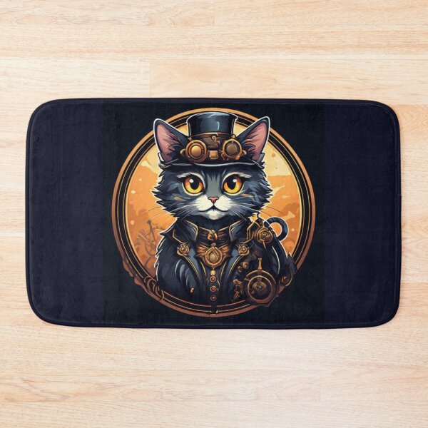 Artikelvorschau, Steampunk-Katze entworfen und verkauft von Planetporridge.