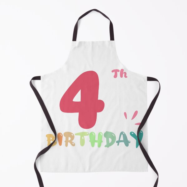 Item preview, Happy 4 Th Birthday designed and sold by SimpleP.