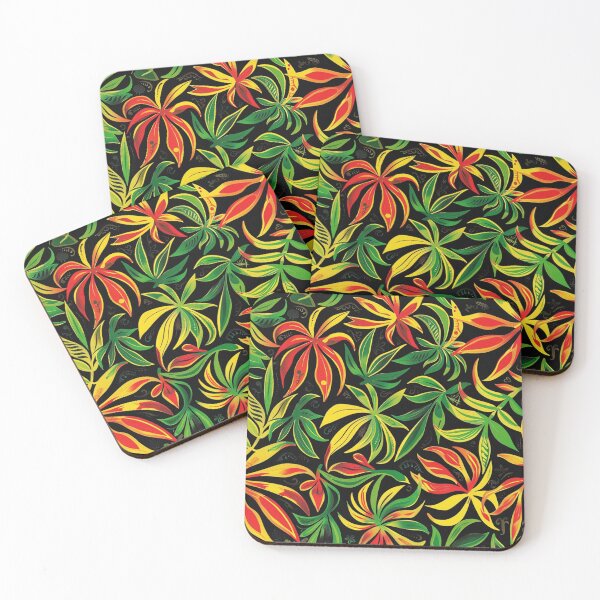 Item preview, "Reggae Blossoms: Vibrant Harmony" designed and sold by Urban Charm.